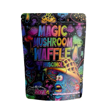 Magic Mushroom Waffle Muscimol | 25mg Muscimol-Extrakt | 2er Pack - 120g Waffel Cannashock BV