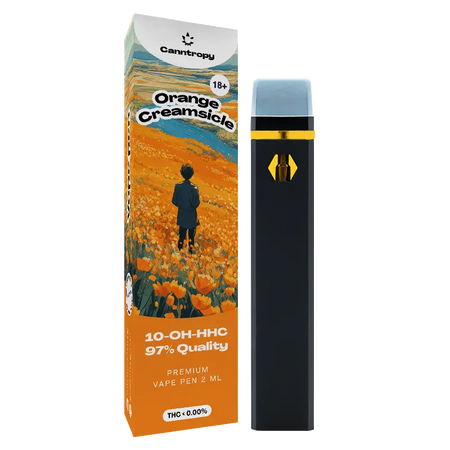 Canntropy 10-OH-HHC Vape Pen | Orange Creamsicle - 2ml Brands of Hemp