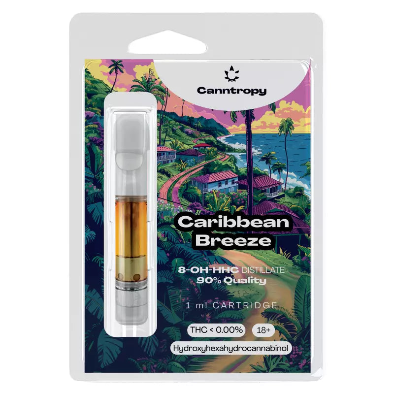 Canntropy 8-OH-HHC Kartusche | Carribbean Breeze - 1ml Ersatzkartuschen Brands of Hemp