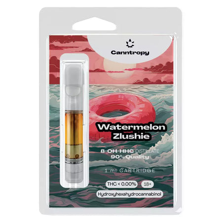 Canntropy 8-OH-HHC Kartusche | Watermelon Zlushie - 1ml Ersatzkartuschen Brands of Hemp