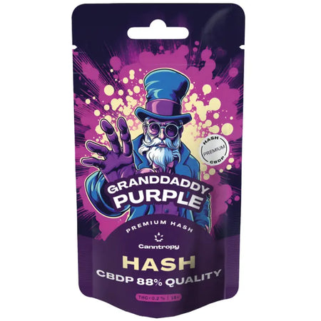 Canntropy CBDP Hasch | Granddaddy Purple - Premium Hasch Brands of Hemp