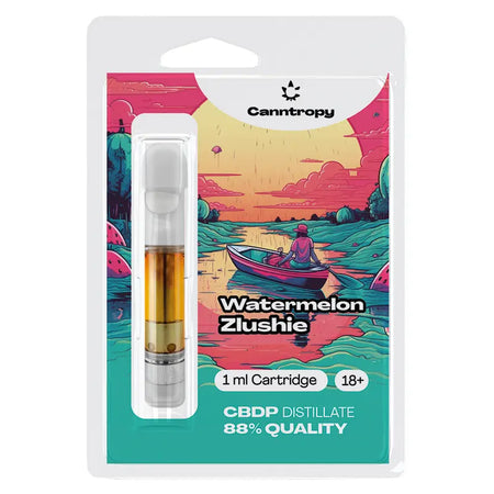 Canntropy 88% CBDP Kartusche | Watermelon Zlushie - 1ml Vape Brands of Hemp