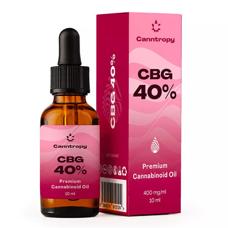 Canntropy CBG Premium Cannabinoid Öl | 40 % CBG - 10ml Brands of Hemp 40 %