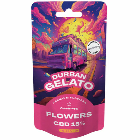 Canntropy Premium CBD Blüten | Durban Gelato - 15% CBD Blüten Brands of Hemp