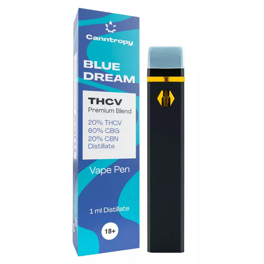 Canntropy THCV Vape Pen | 20% THCV - 60% CBG - 20% CBN | 1 ml
