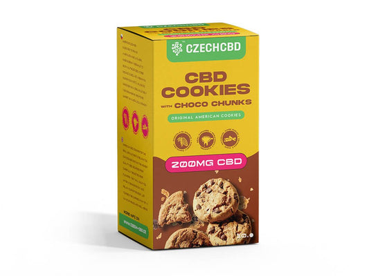CBD Cookies mit Schokoladenstückchen | 200 - 500 mg CBD - czechcbd - Jay-Tea