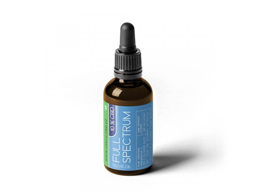 CBD Vollspektrum Olivenöl | 5 - 20 % CBD - czechcbd - Jay-Tea