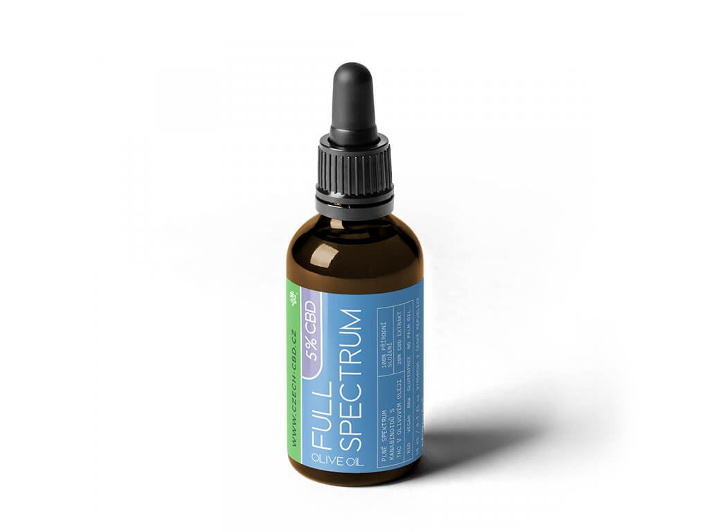 CBD Vollspektrum Olivenöl | 5 - 20 % CBD - czechcbd - Jay-Tea