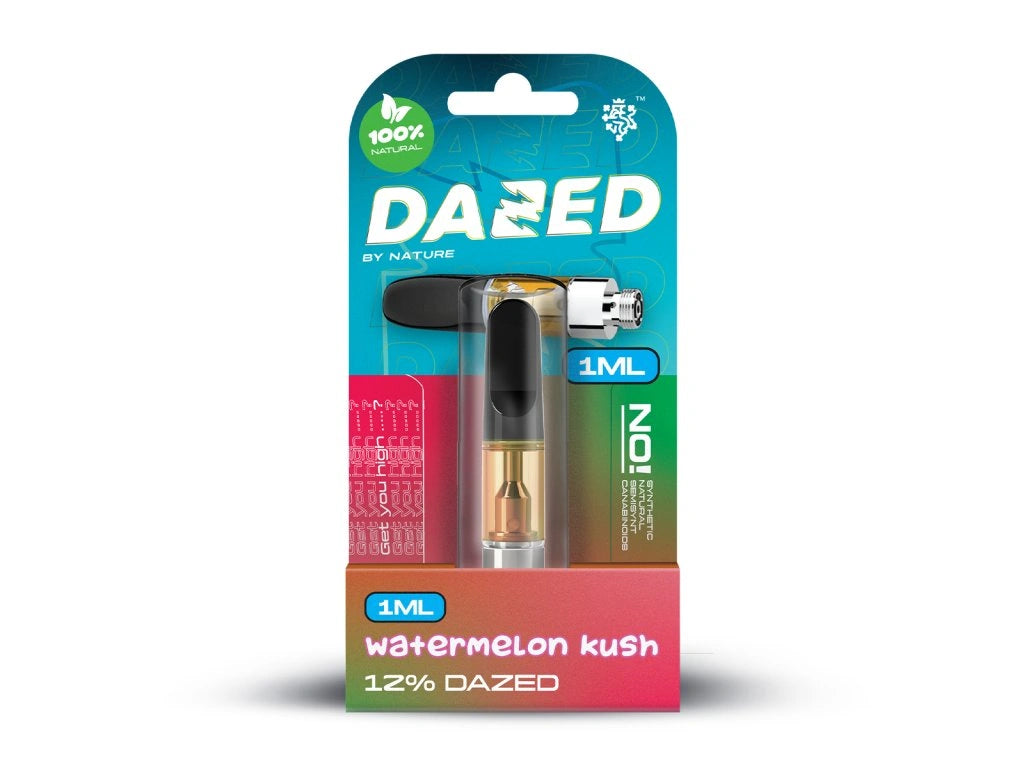 DAZED Kartusche Watermelon Kush | 12% - 1ml Ersatzkartuschen czechcbd