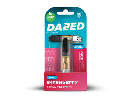 DAZED Kartusche Erdbeere | 12% - 1ml Ersatzkartuschen czechcbd