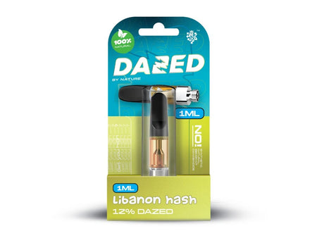 DAZED Kartusche Libanon Hash | 12% - 1ml Ersatzkartuschen czechcbd