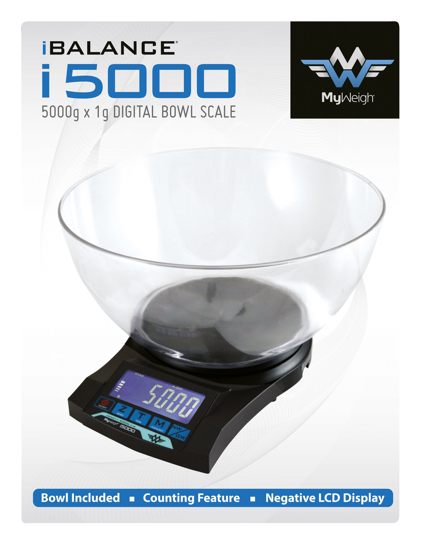 Digitalwaage My Weigh iBALANCE5000 - 5.000g x 1g