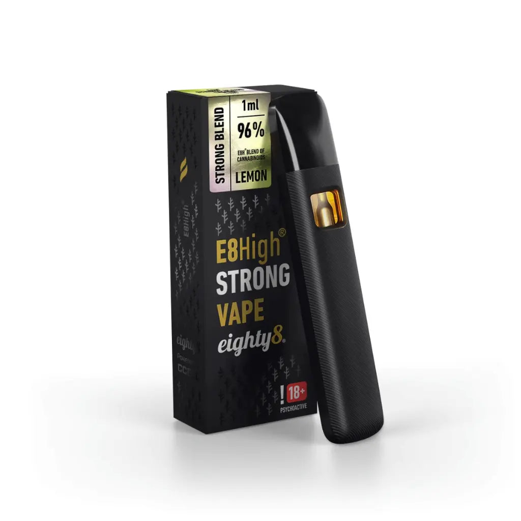 Eighty8 E8High Strong Vape Zitrone - 96%, 1 - 2ml
