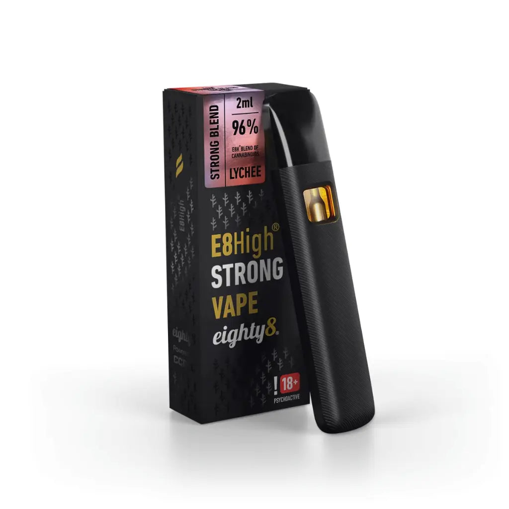 Eighty8 E8High Strong Vape Litschi - 96%, 1 - 2ml