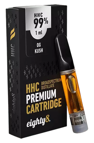 Eighty8 HHC Kartusche | 99 % HHC | 1 ml