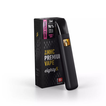 Eighty8 Premium 10-OH-HHC Vape | Bubblegum - 2ml Vape Eighty8