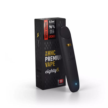 Eighty8 Premium 10-OH-HHC Vape | Litschi - 0,5 ml Vape Eighty8