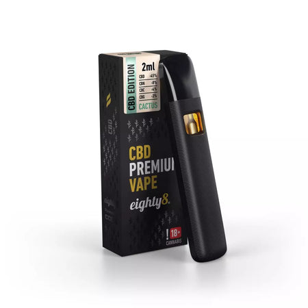 Eighty8 Premium CBD Vape | Cactus | 85% CBD - 2ml Vape Eighty8