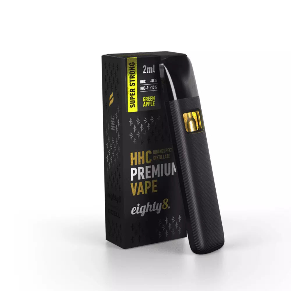 Eighty8 Superstrong Premium Vape | 84 % HHC & 15 % HHC-P - 2 ml