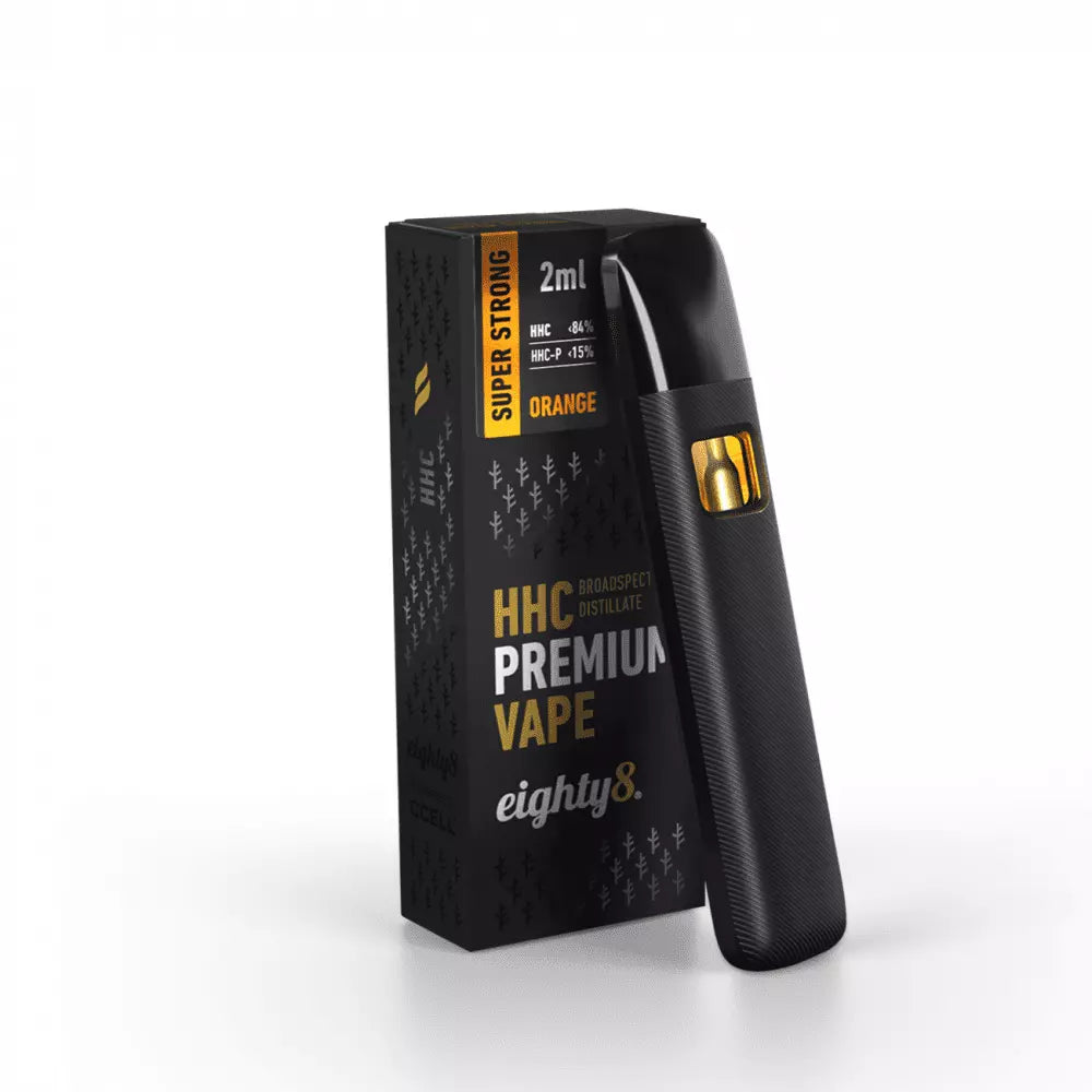 Eighty8 Superstrong Premium Vape | 84 % HHC & 15 % HHC-P - 2 ml