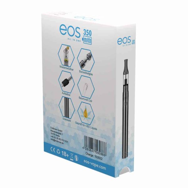 CBD Vape Pen 350mAh | Batterie mit Kartusche - eos - Jay-Tea