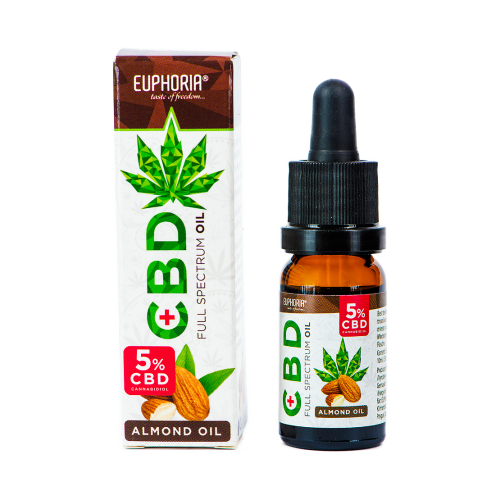 CBD Öl mit Mandelöl | 5% CBD - Euphoria - Jay-Tea