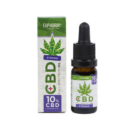 Vollspektrum CBD Öl | 5 - 25% CBD - 10ml CBD Öl Euphoria 10 %