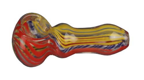Hand-Glaspfeife Short Pipe - 7,5cm