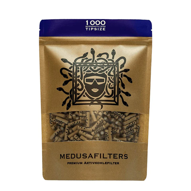 Medusa Aktivkohle- und Zellstofffilter Slim | Organic - Ø 6mm