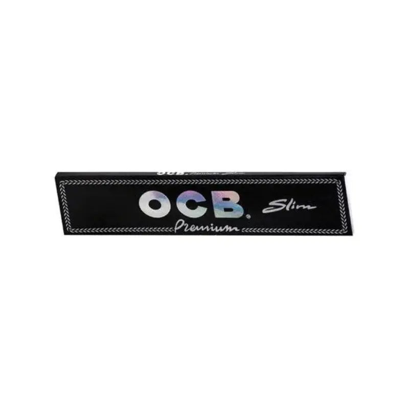 OCB Black Slim | Premium Long Papers - 32 Blatt Papers OCB