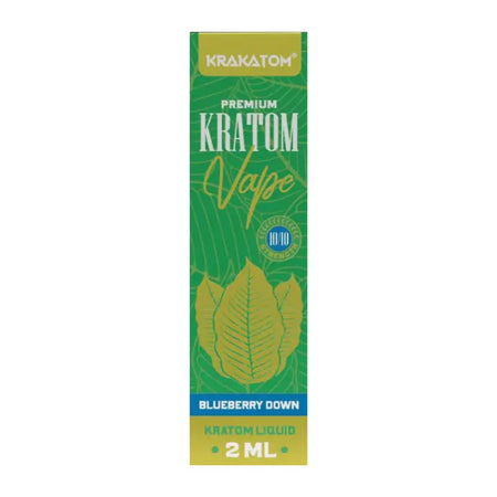 Premium Kratom Vape | Blueberry Down - 2ml Vape Canapuff