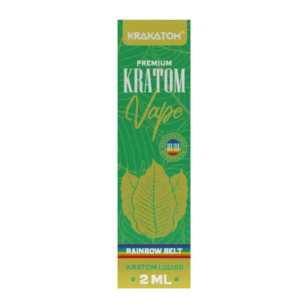 Premium Kratom Vape | Rainbow Belt - 2ml Vape Canapuff