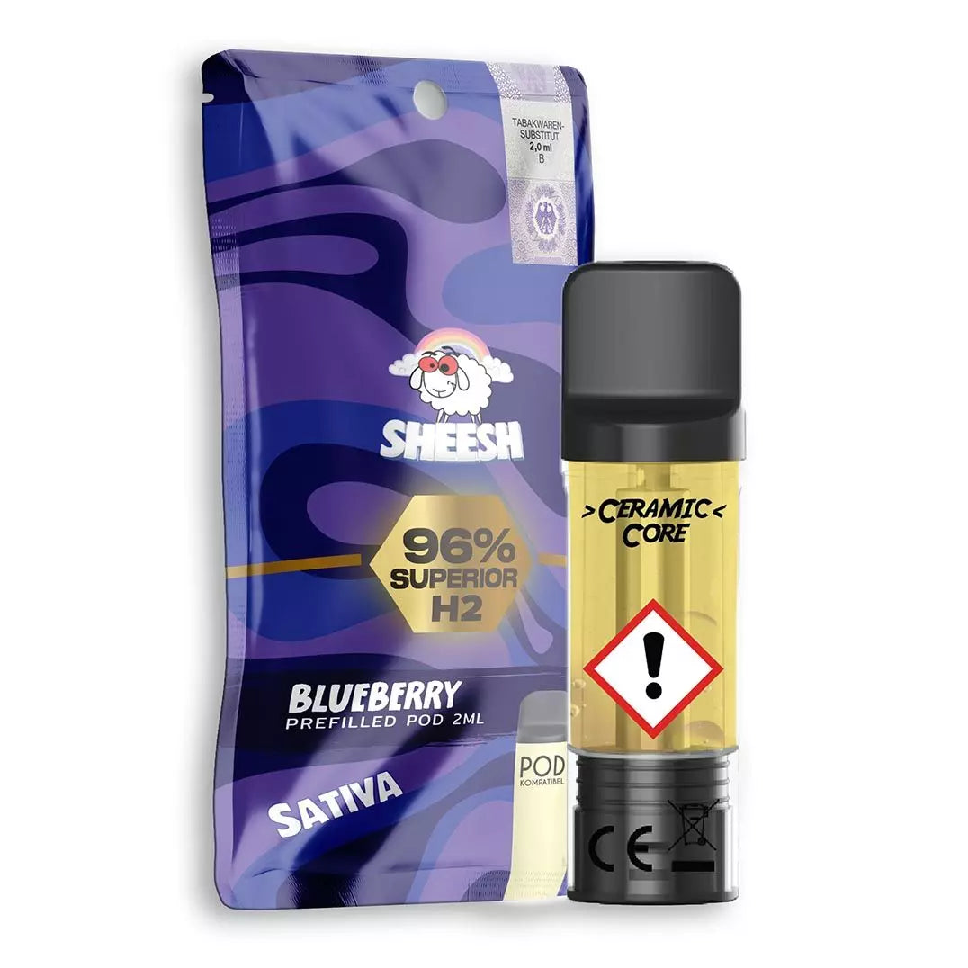 SHEESH 10-OH H2 Superior Pod | 96% - 2ml - Blueberry