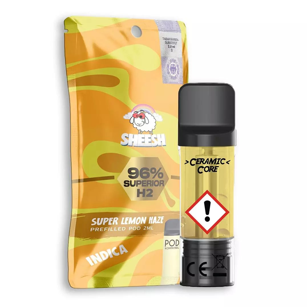 SHEESH 10-OH H2 Superior Pod | 96% - 2ml - Super Lemon Haze