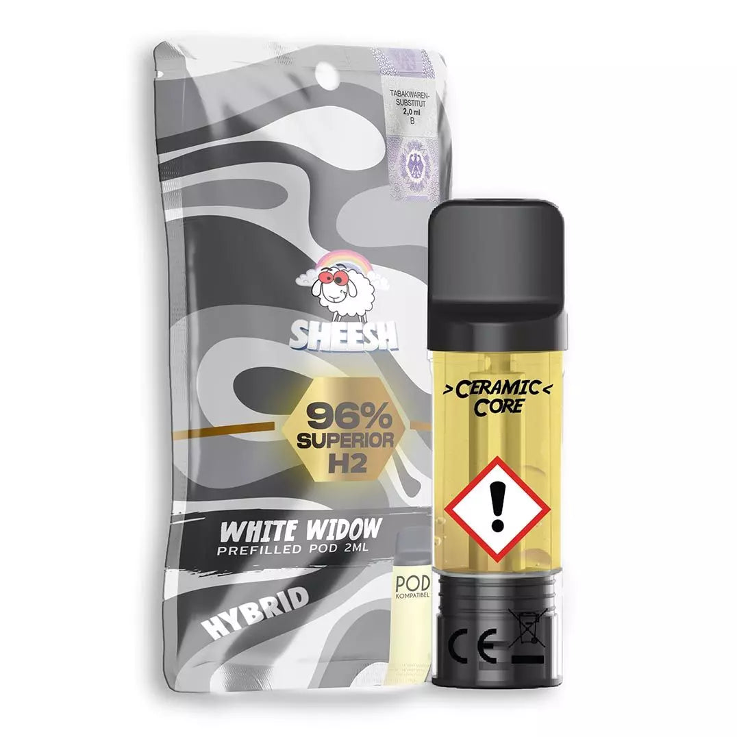 SHEESH 10-OH H2 Superior Pod | 96% - 2ml - White Widow