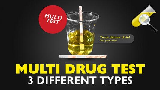 Urin-Teststreifen auf Amphetamin, Kokain & THC