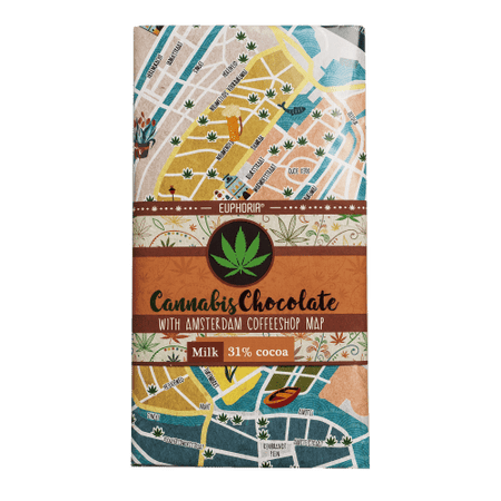 Cannabis Schokolade | Amsterdam Coffeeshop Schokolade cannaline Milch