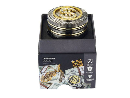 Grinder Champ High | Bling-Bling Dollar - 4-teilig Grinder Champ-High