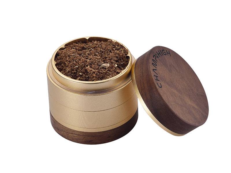 Grinder | Round Wooden - Champ-High - Jay-Tea