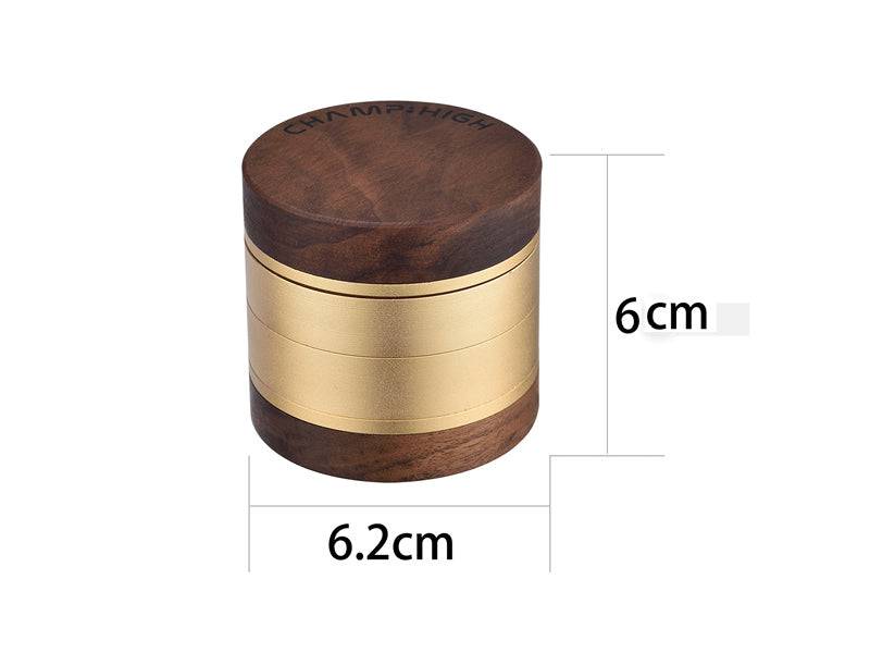 Grinder | Round Wooden - Champ-High - Jay-Tea