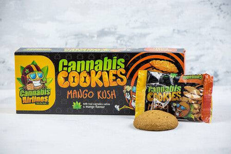 Cannabis Cookies | mit Hanfprotein Cookies Euphoria Mango Kush