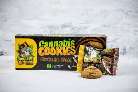 Cannabis Cookies | mit Hanfprotein Cookies Euphoria Chocolate Chunk