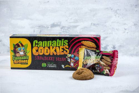 Cannabis Cookies | mit Hanfprotein Cookies Euphoria Strawberry Dream