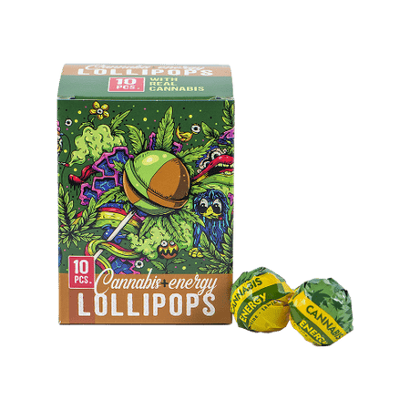 Cannabis Lollipops Bonbons Euphoria Cannabis & Energy