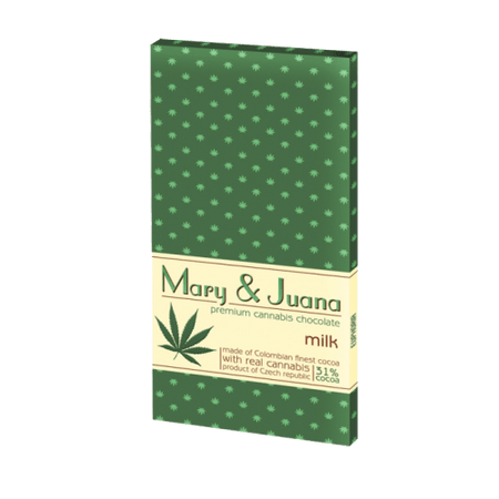 Cannabis Schokolade | Mary & Juana Schokolade Euphoria Milch