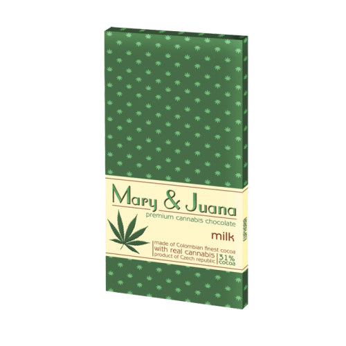 Kostenlose Cannabis Schokolade | Mary & Juana Gift Euphoria Milch