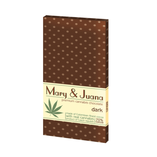 Kostenlose Cannabis Schokolade | Mary & Juana Gift Euphoria Dunkel