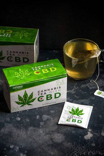 Cannabis Tee mit CBD - Euphoria - Jay-Tea