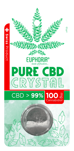 CBD Kristalle | 99,6 % CBD - Euphoria - Jay-Tea