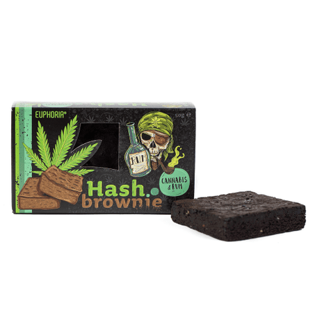 Hasch Brownie Brownie Euphoria Cannabis & Rum